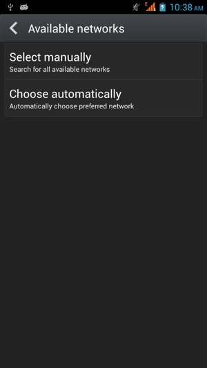 Select Select manually