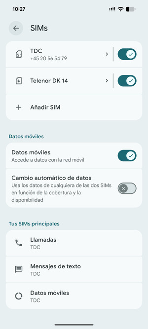 Su eSIM ya ha sido activado