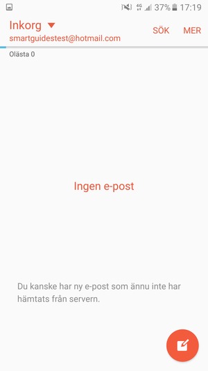 Din Hotmail är klar att användas