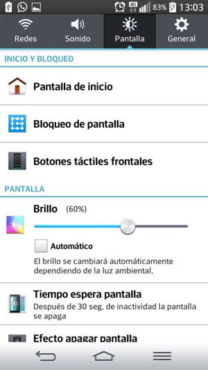 Seleccione el botón Atrás
