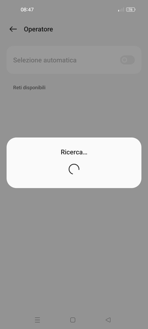 Attendi il completamento della ricerca