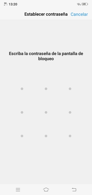 Dibuje un patrón de desbloqueo
