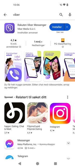 Velg app