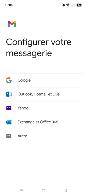 Sélectionnez Autre
