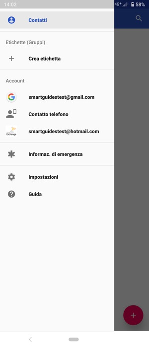 Seleziona Impostazioni