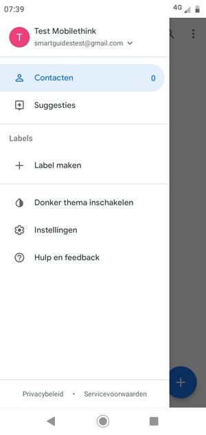Selecteer Instellingen