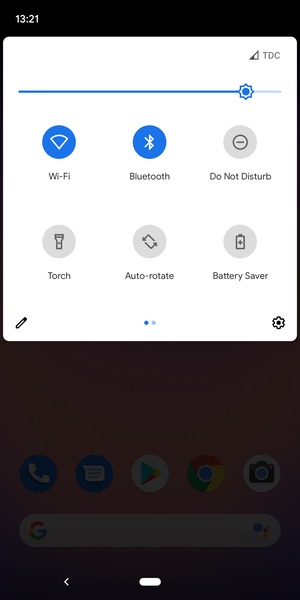Turn off Wi-Fi and Bluetooth
