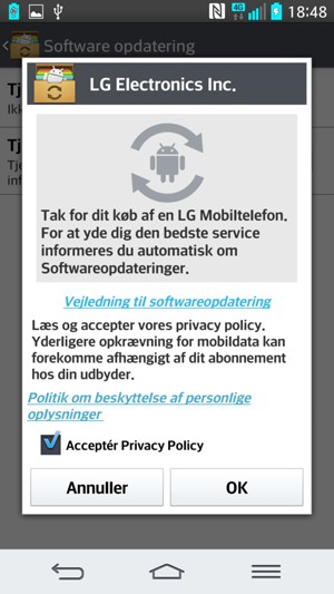 Vælg OK