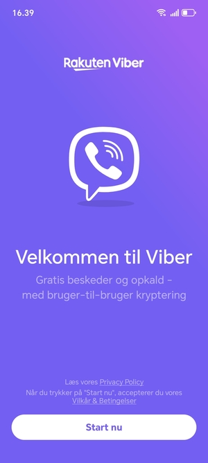 Din app er klar til brug