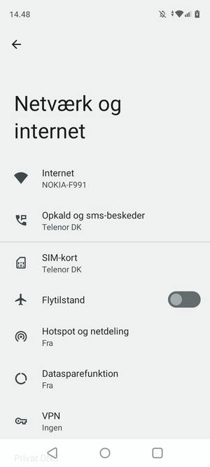 Vælg SIM-kort