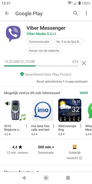 Wacht tot het installatieproces beëindigd is