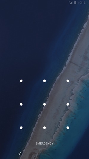 Your phone is now secure with a screen lock