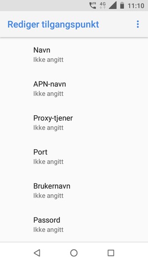 Skriv inn MMS-informasjon