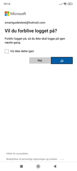 Vælg din foretrukne mulighed