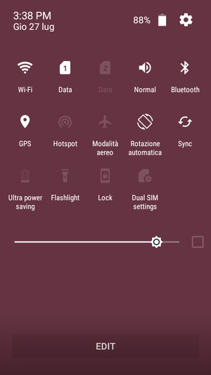 Disattiva Wi-Fi e Bluetooth