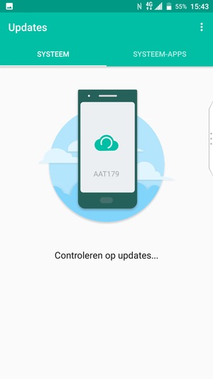 Wacht tot de zoekopdracht beëindigd is
