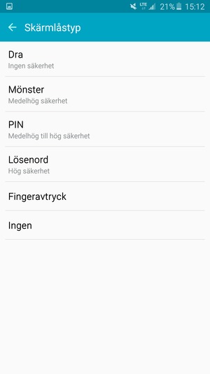 Välj Mönster