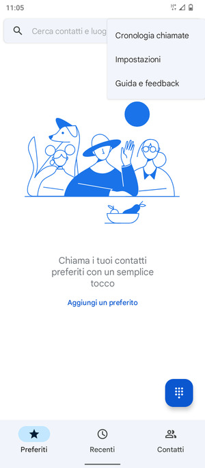 Seleziona Impostazioni