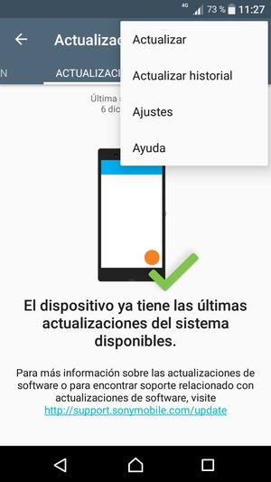 Seleccione Actualizar