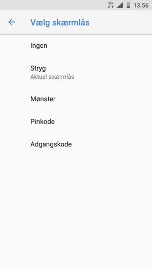 Vælg Mønster