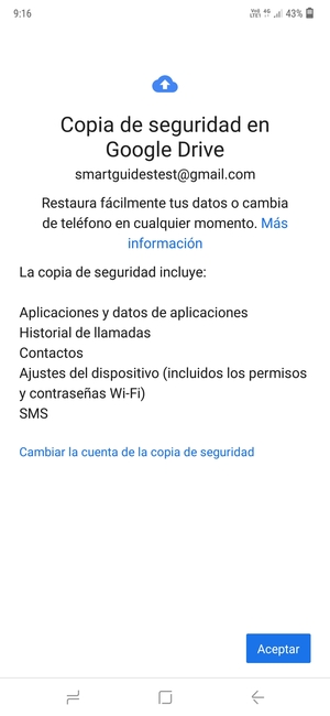 Seleccione Aceptar