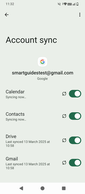 Your contacts from Google will now be synced to your Xiaomi