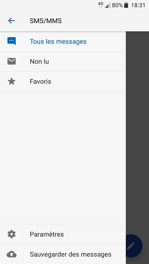 Sélectionnez Paramètres