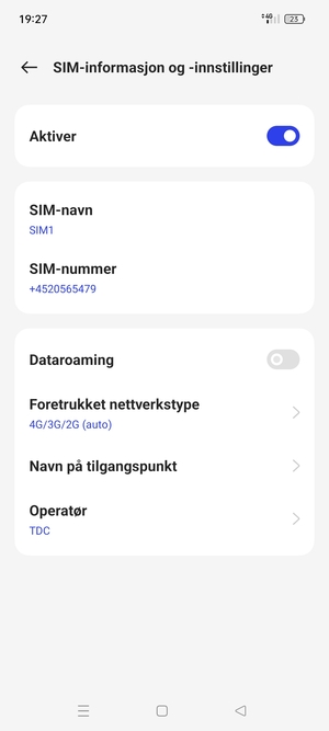Velg Navn på tilgangspunkt
