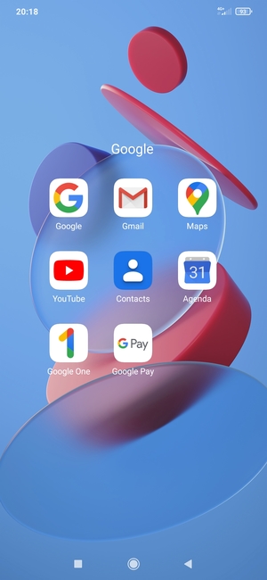 Sélectionnez Gmail