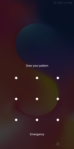 Your phone is now secure with a screen lock