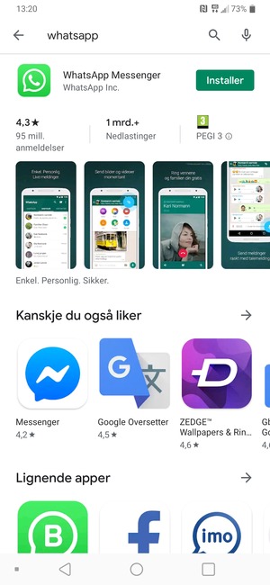 Velg app
