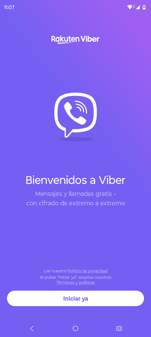 Su aplicación está lista para usar