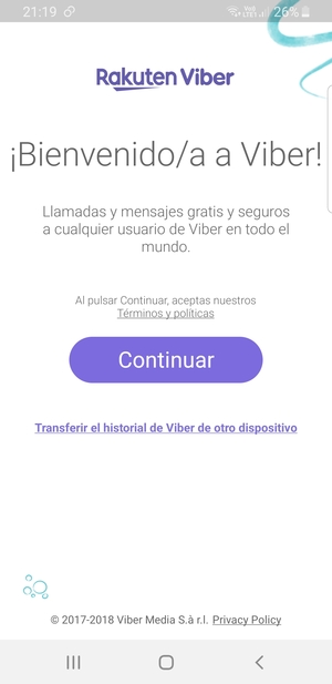 Su aplicación está lista para usar