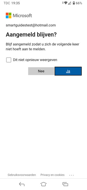 Selecteer uw voorkeursoptie