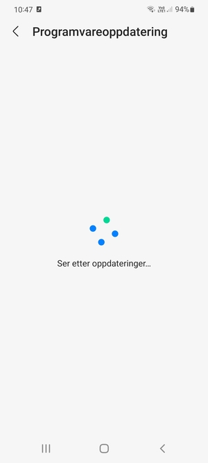 Vent til søket er ferdig