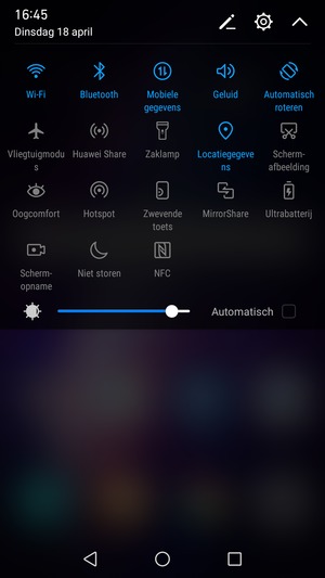 Schakel Wi-Fi en Bluetooth uit