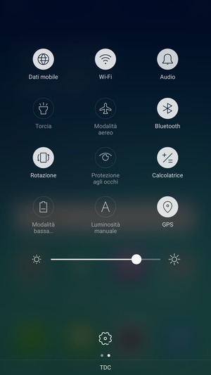 Disattiva Wi-Fi e Bluetooth