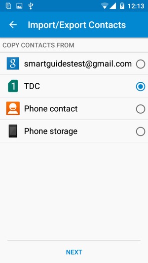 Select Public and select NEXT