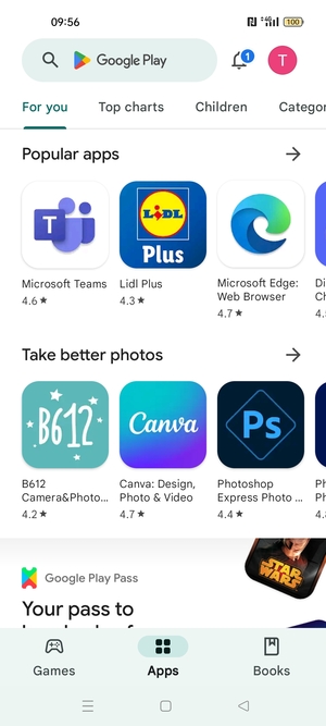 Select the Search bar