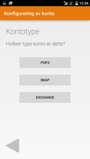 Velg EXCHANGE