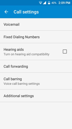 Select Voicemail