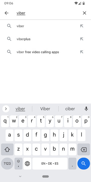 Enter the app name and select Search