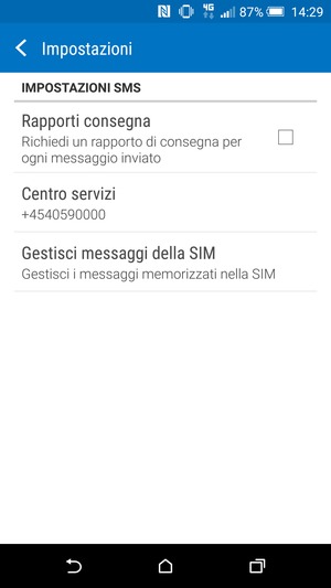Seleziona Centro servizi