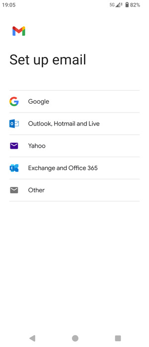 Select Exchange and Office 365
