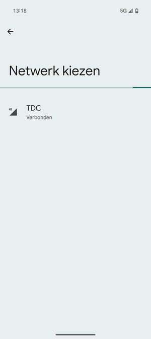 Wacht tot de zoekopdracht beëindigd is