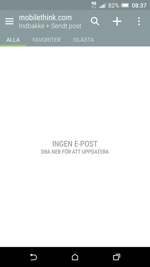 Ditt konto är redo att användas