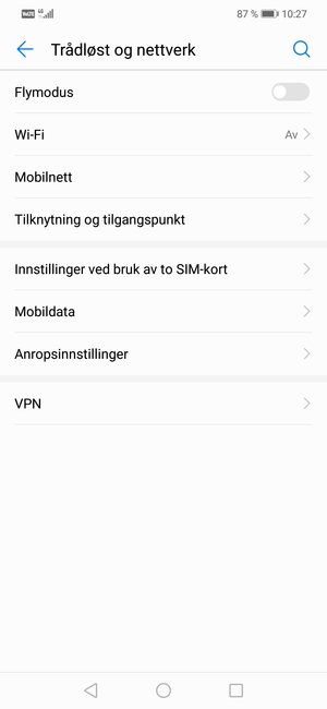 Velg Mobilnett
