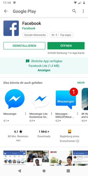 Wählen Sie ÖFFNEN