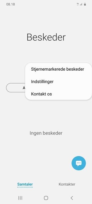 Vælg Indstillinger