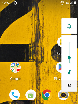 Select Sound to change to vibration mode